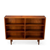 Danish teak bookcase by Hundevad 1960s
