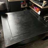 wooden coffee table