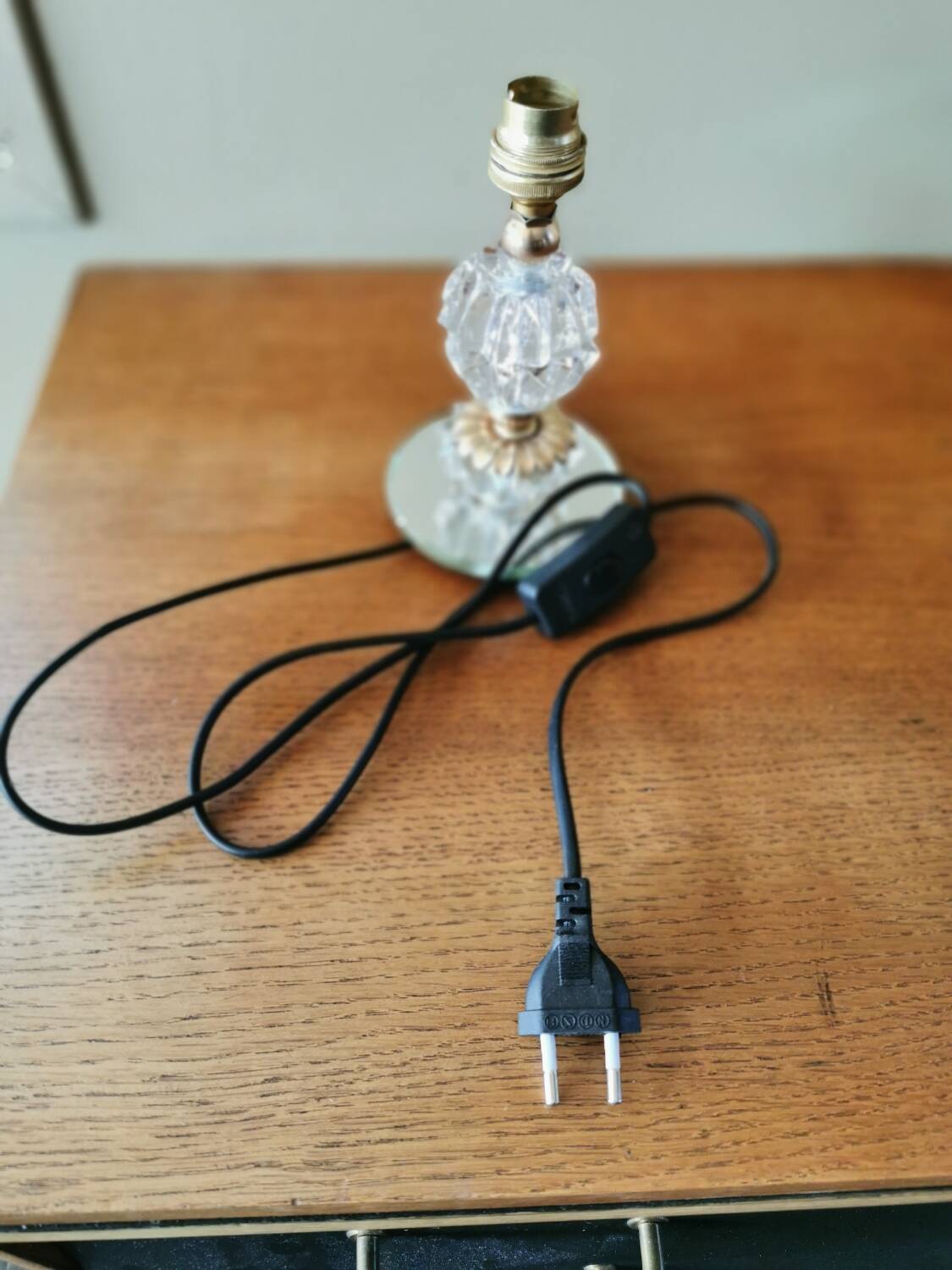 Adnet style art deco lamp base