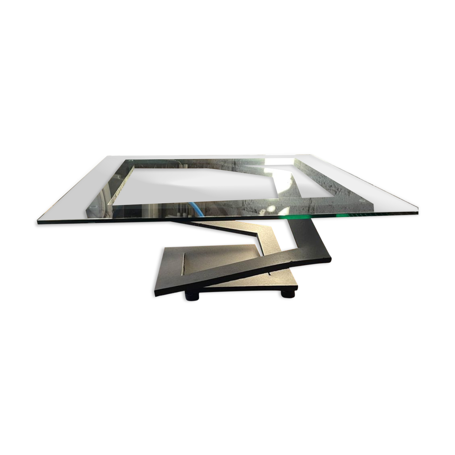Table basse roche bobois fleur de fer by maurice barilone