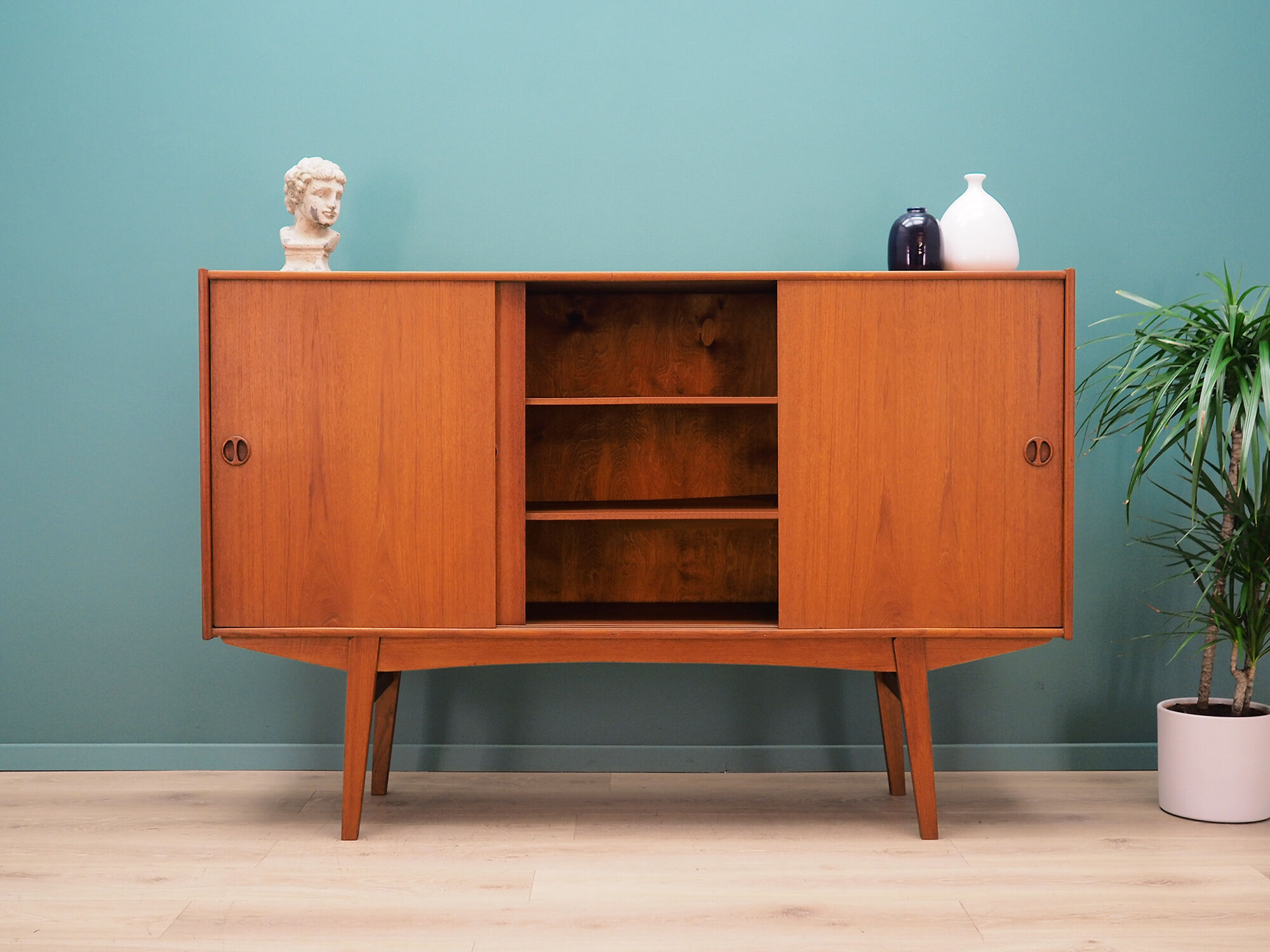 Highboard teak, danish design, 70