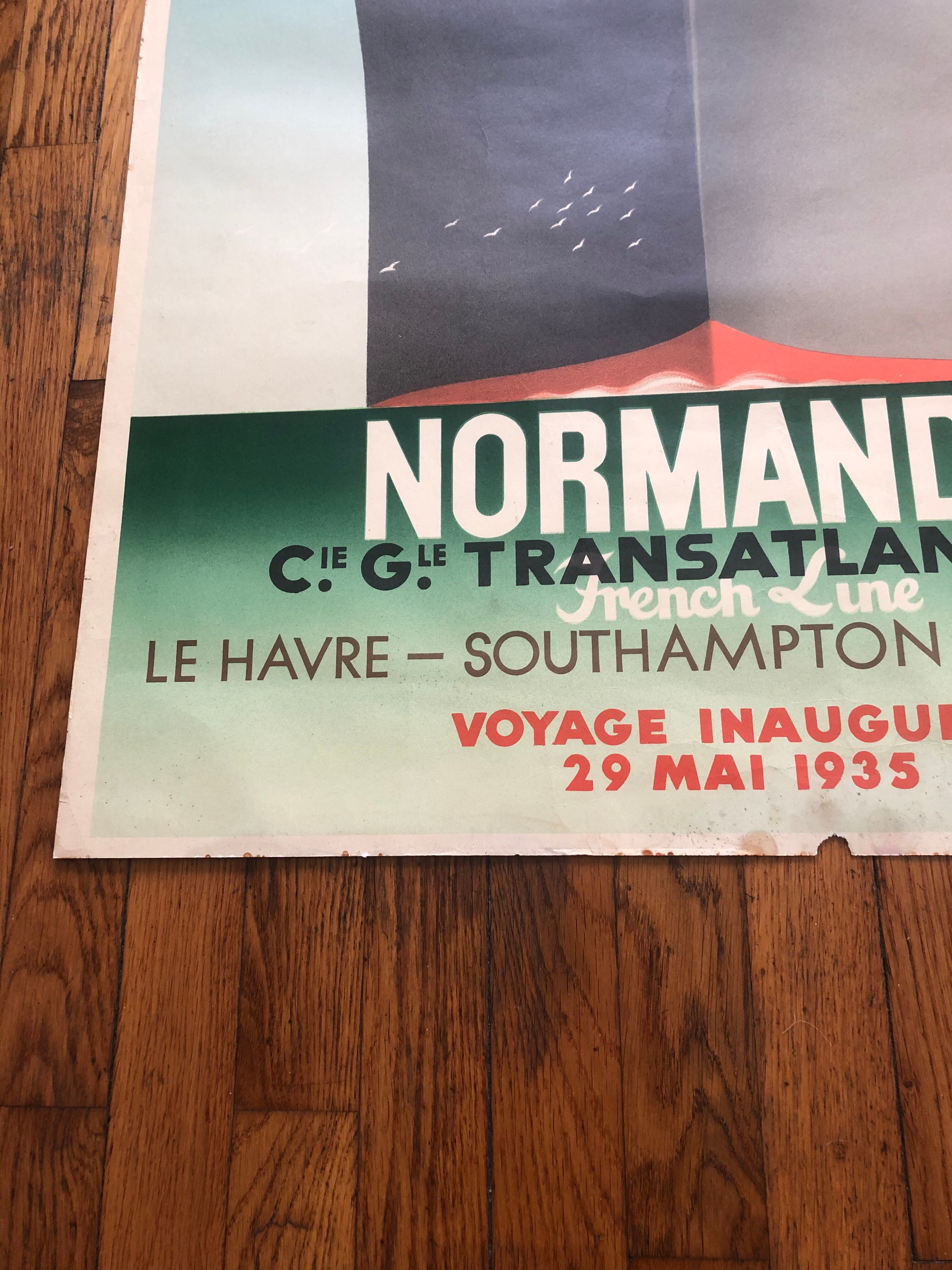 Poster of the Normandy liner
