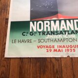 Poster of the Normandy liner