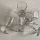 Set de 6 verres de campagne 19e rouleau à pied