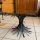 Robert Goosens CocoChanel Cornflower Coffee Table Circa 1970