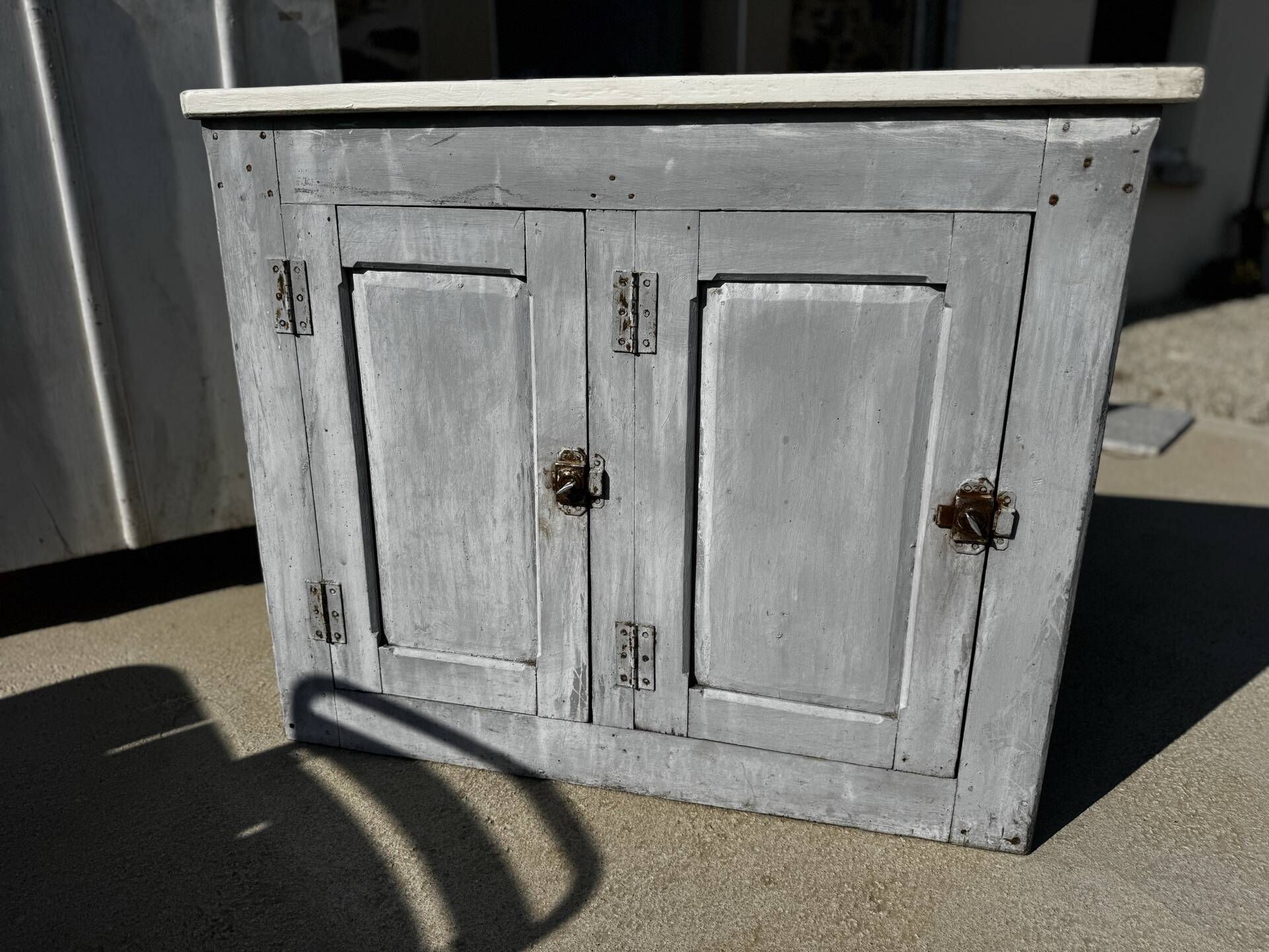 Small antique kitchen/workshop furniture