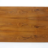 Omann Jun teak extendable dining table nr. 51, denmark, 1960