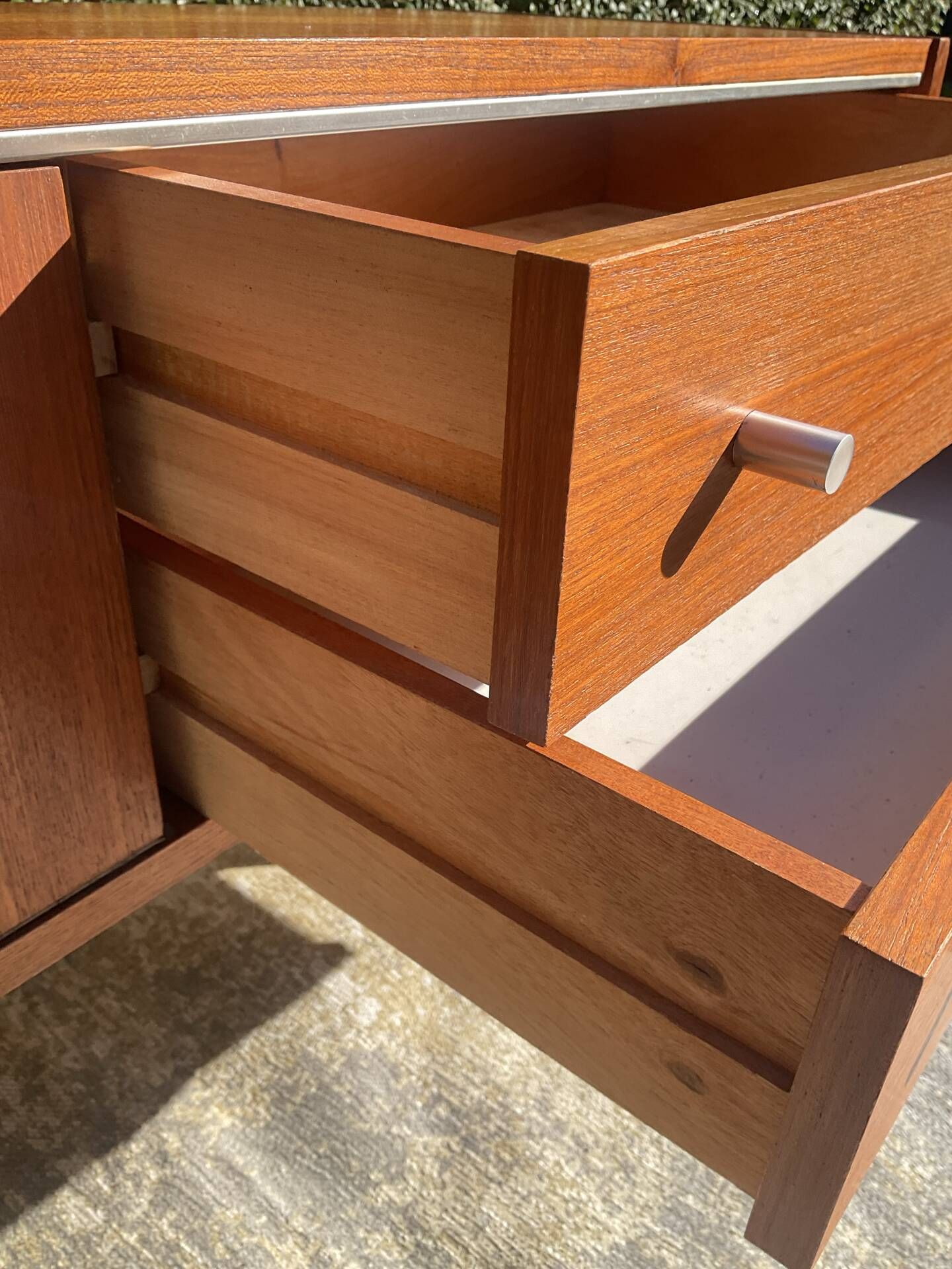 Scandinavian teak TV unit