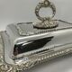 English silver metal dish
