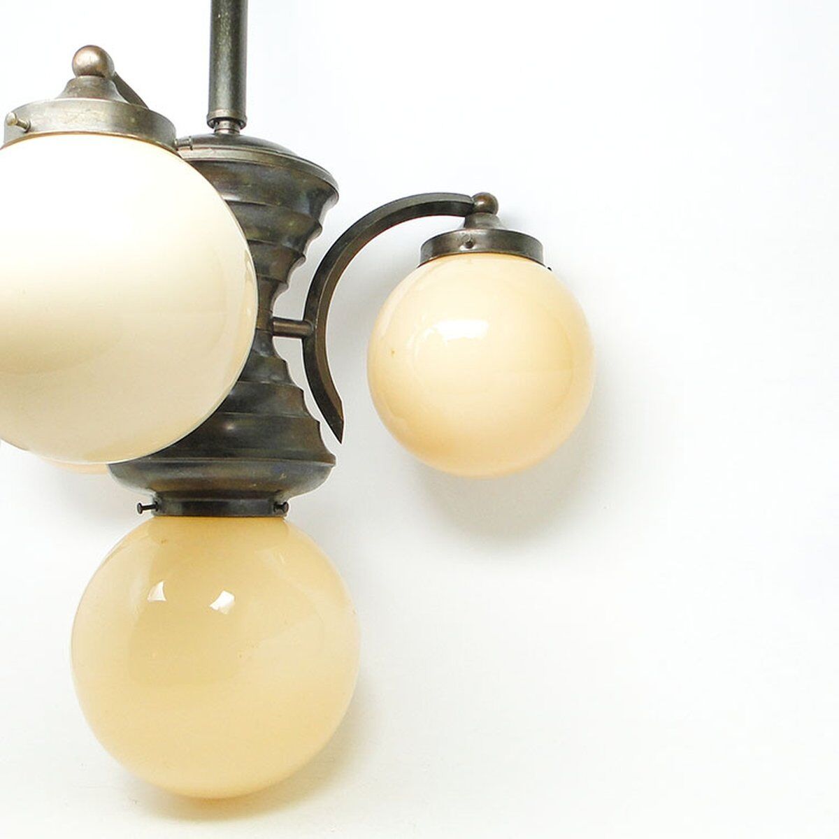 Art Deco chandelier, Czechoslovakia, 1920s