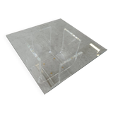 Small lucite coffee table or side table, 1970s