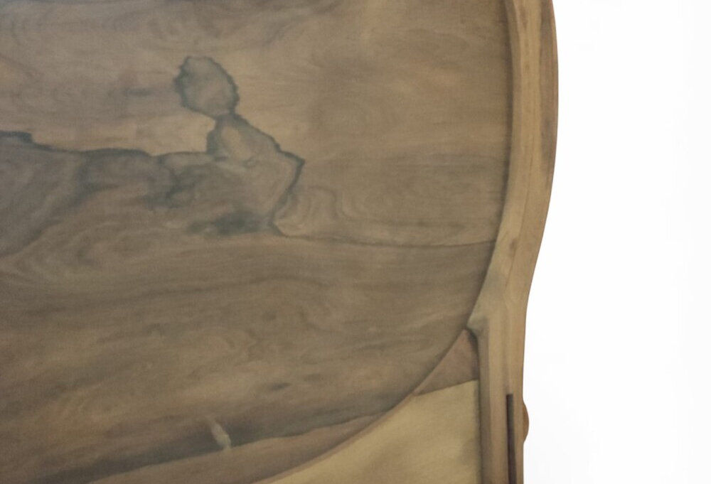 Vintage double-sided headboard – Art Deco decor