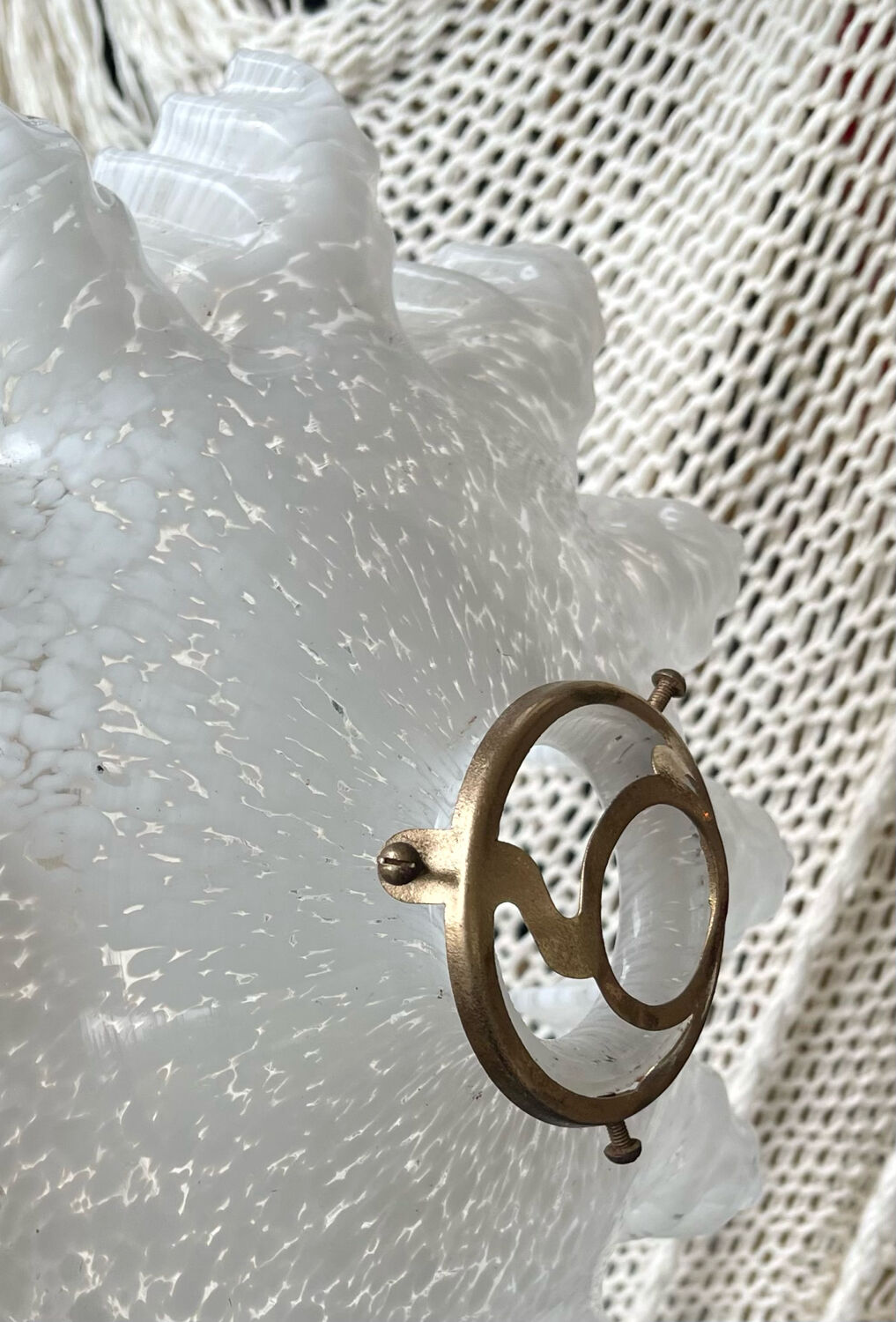 Clichy glass lampshade