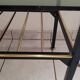 Vintage coffee table 1970 smoked glass