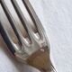 12 dessert forks, silver metal