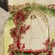 Aquarelle vintage au puits