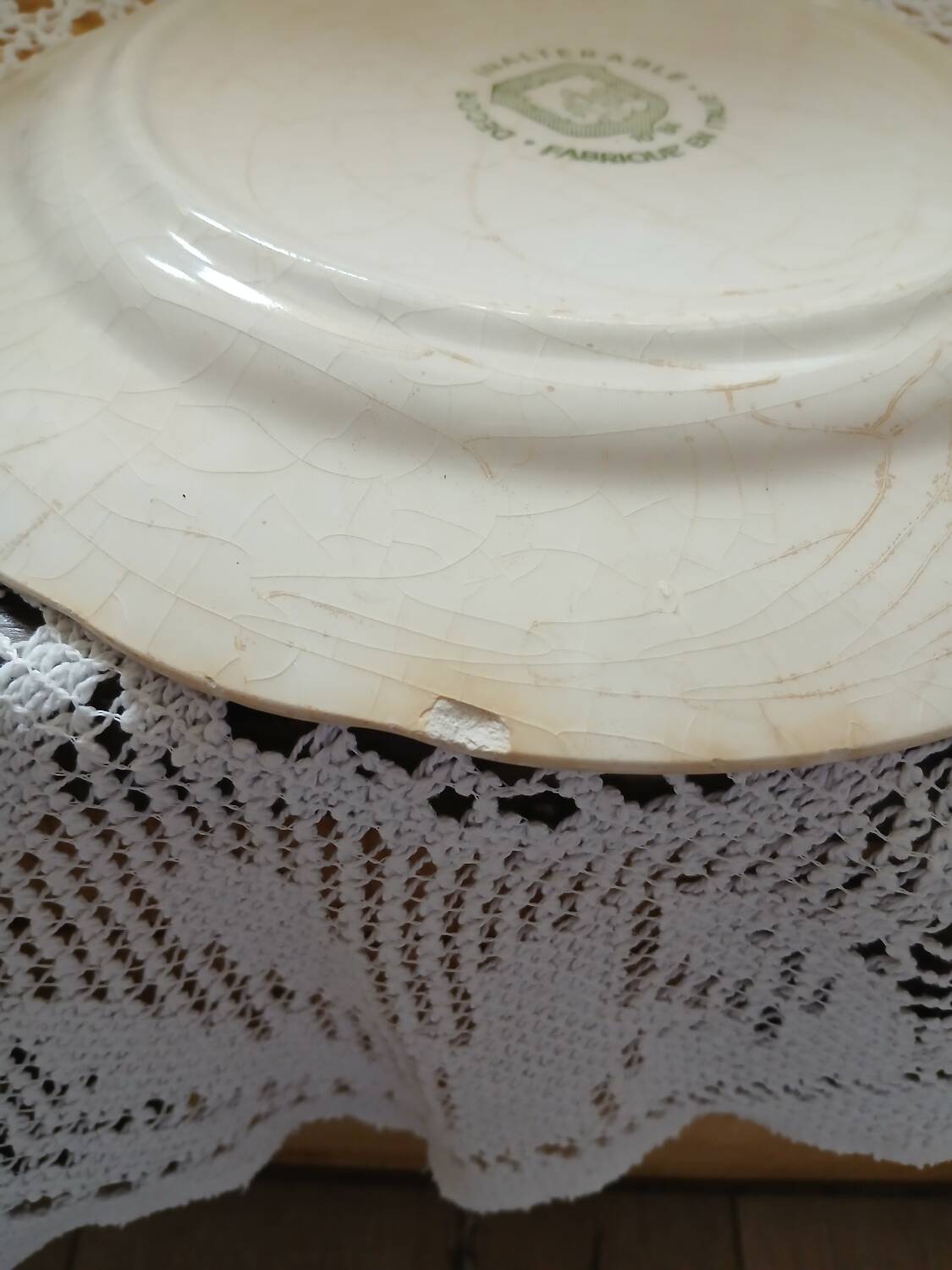 10 antique dinner plates