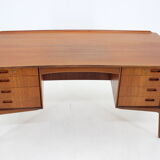 1960s Svend Åge Madsen Teak Writing Desk for H.P. Hansen, Denmark-