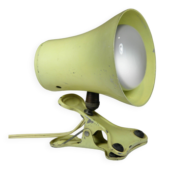 Clamp spotlight 11 cm 1960s