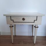 Vintage bedside table/pedestal table