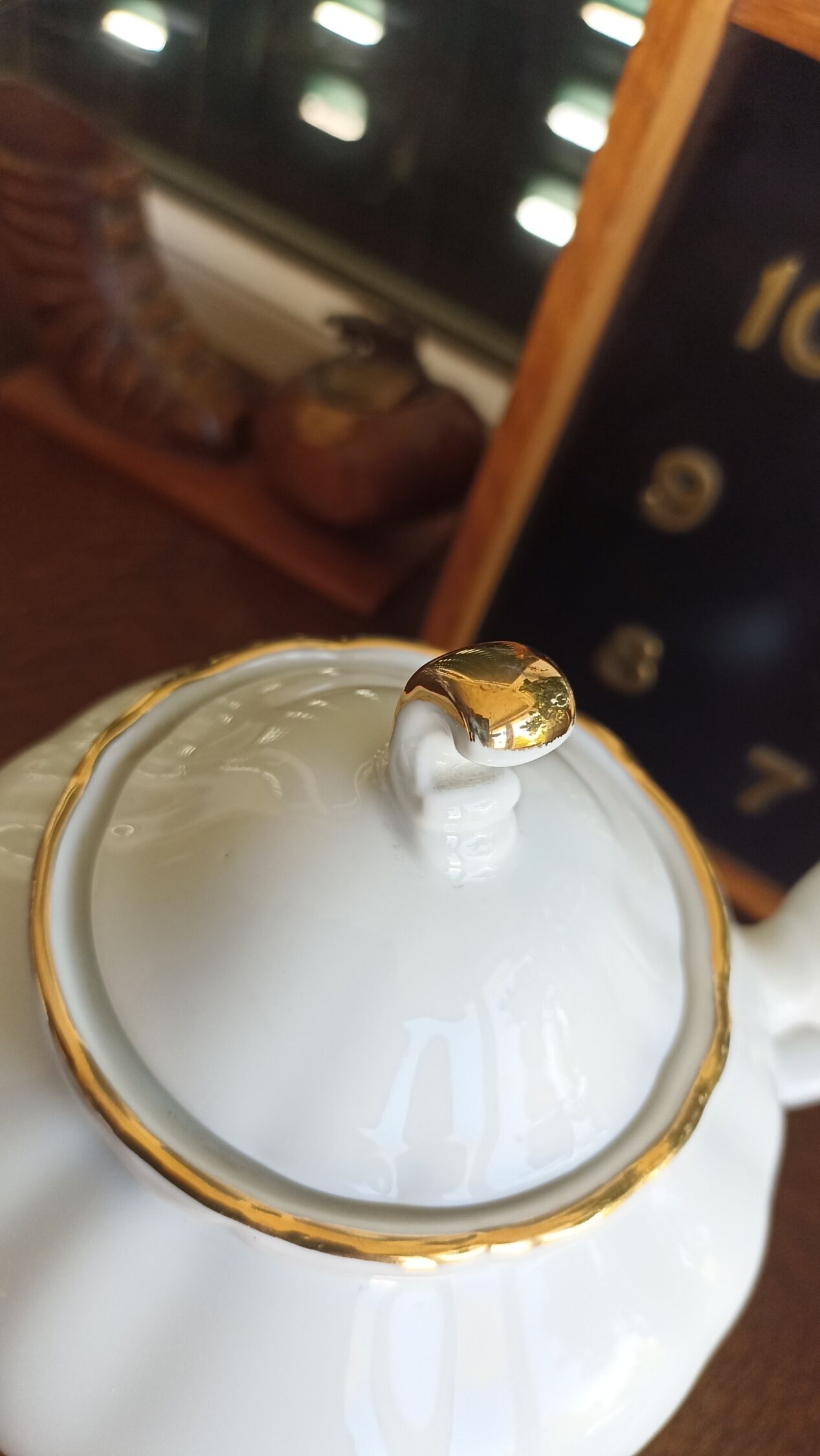 Coffee serving head Winterling Schwarzenbach in porcelain