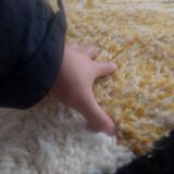 Handmade Moroccan rug, Berber wool rug 150/250 cm.