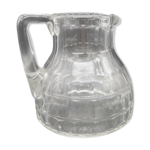 Cruche broc en cristal