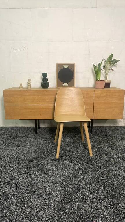 Nerd wooden chair Muuto