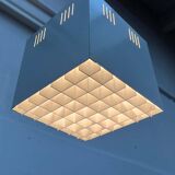Modern minimalist cube ceiling light from the mid-century, Finland, 1960s.