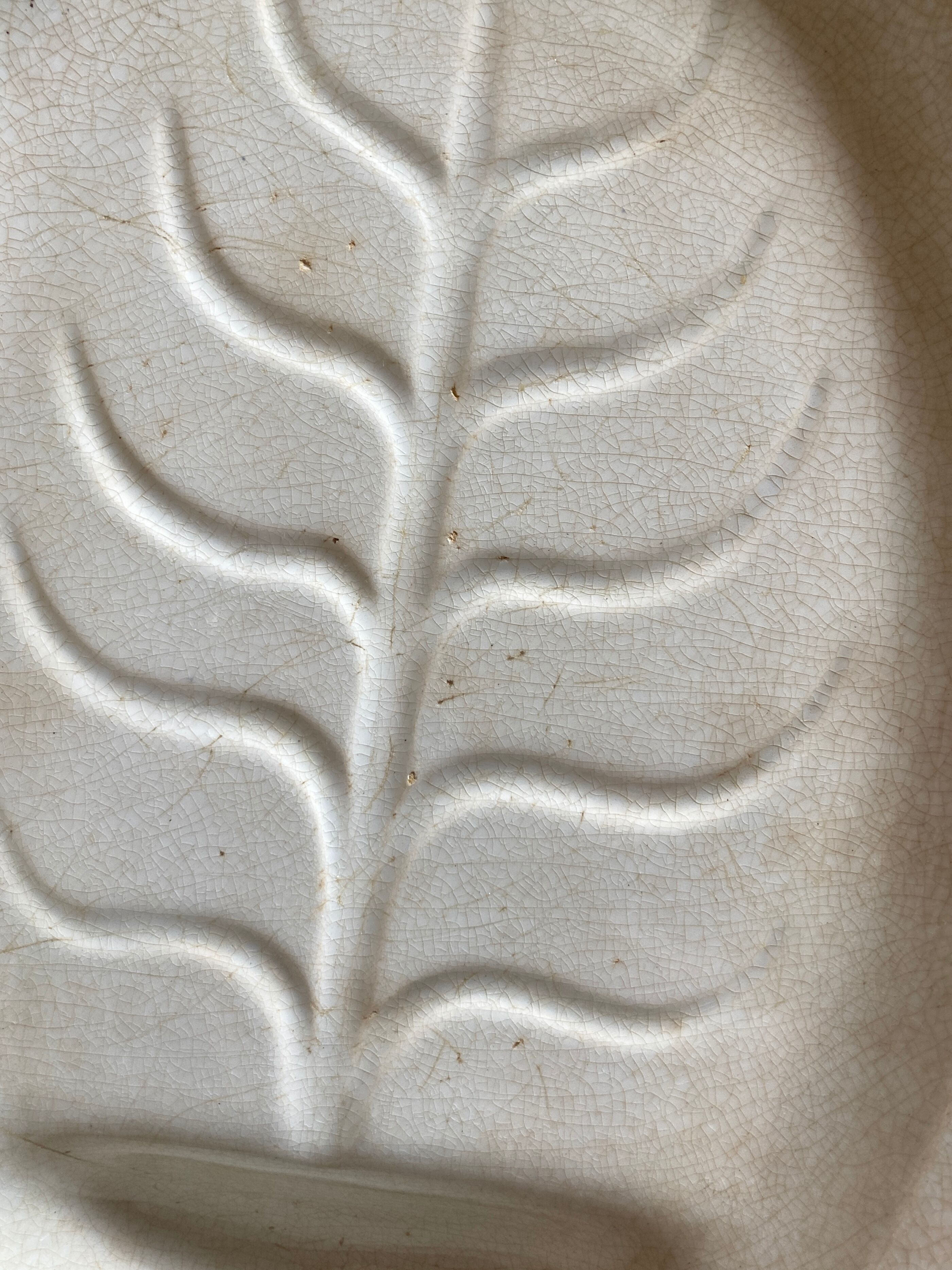Poultry dish in earthenware Creil and Montereau