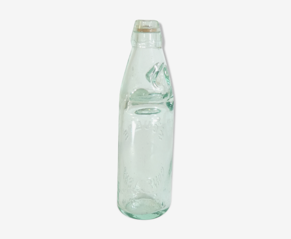 Bouteille de limonade a bille verre Soulie a Confolens en charente