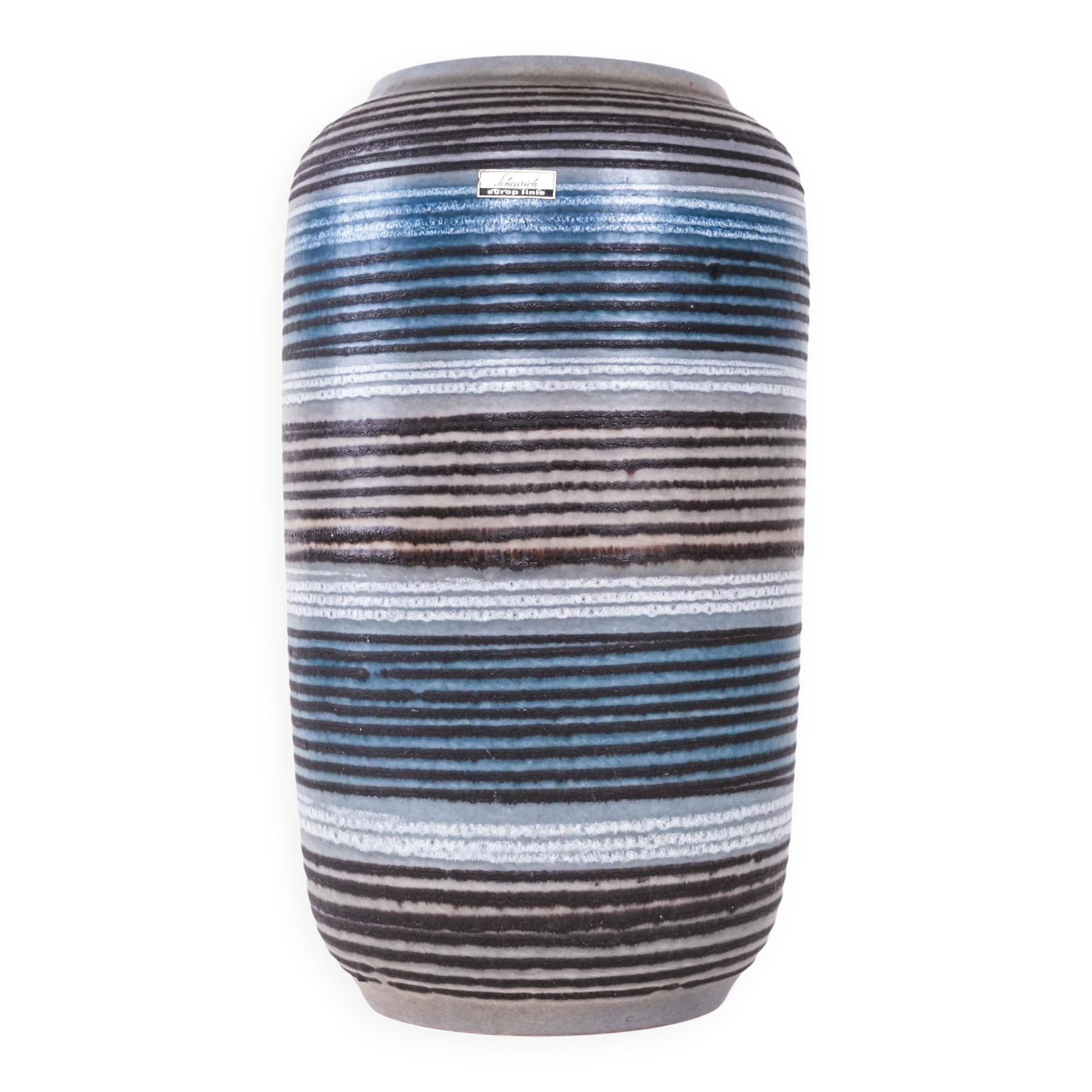 Ceramic vase, German design, 1970s, manufactured by Scheurich