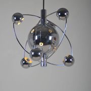 Chandelier 'Satellite' italien conçu par Goffredo Reggiani, années 1960.