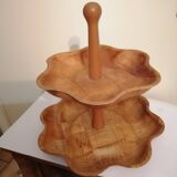 Wooden servant on two levels