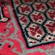 Algerian vintage carpet berber handmade 101cm x 215cm 1970s, 1c404