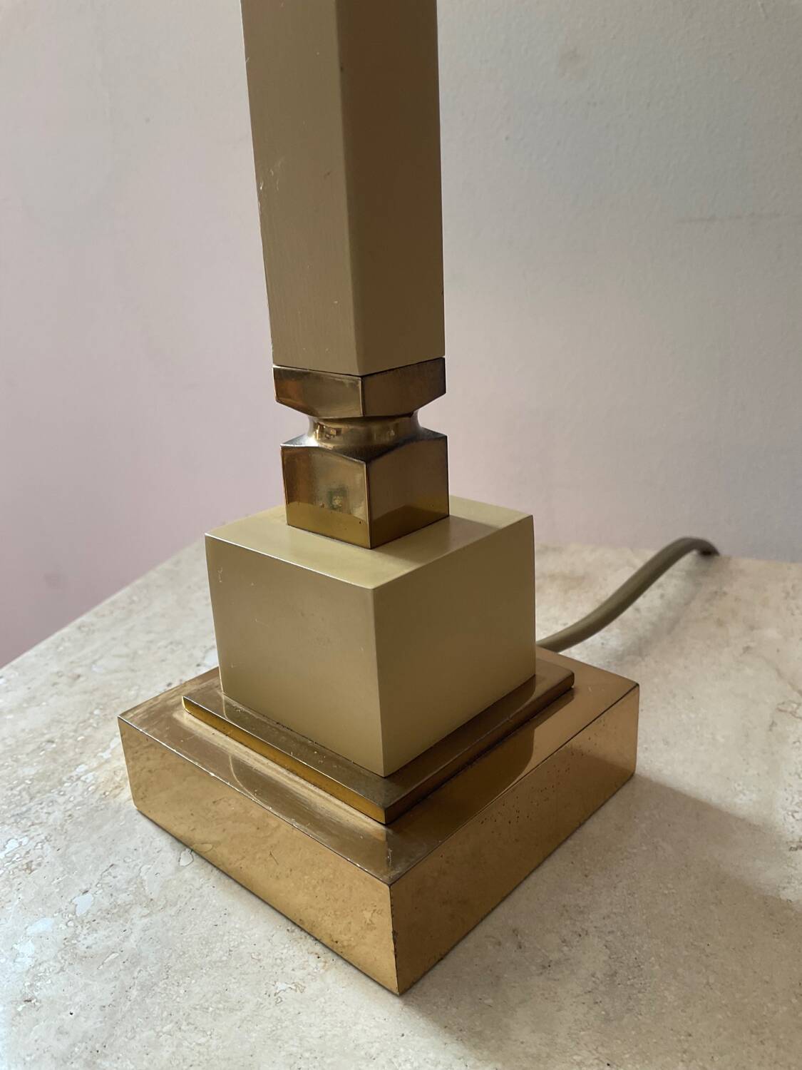 Brass lamp from the 70s