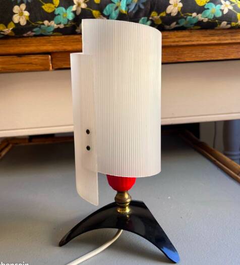 Lampe de chevet tripode années 60-70