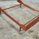 Vintage teak bed 2 places