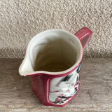 Pitcher in slip of saint-clément, storks model