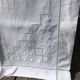 Linen sheet MLD lozenges and double day scale