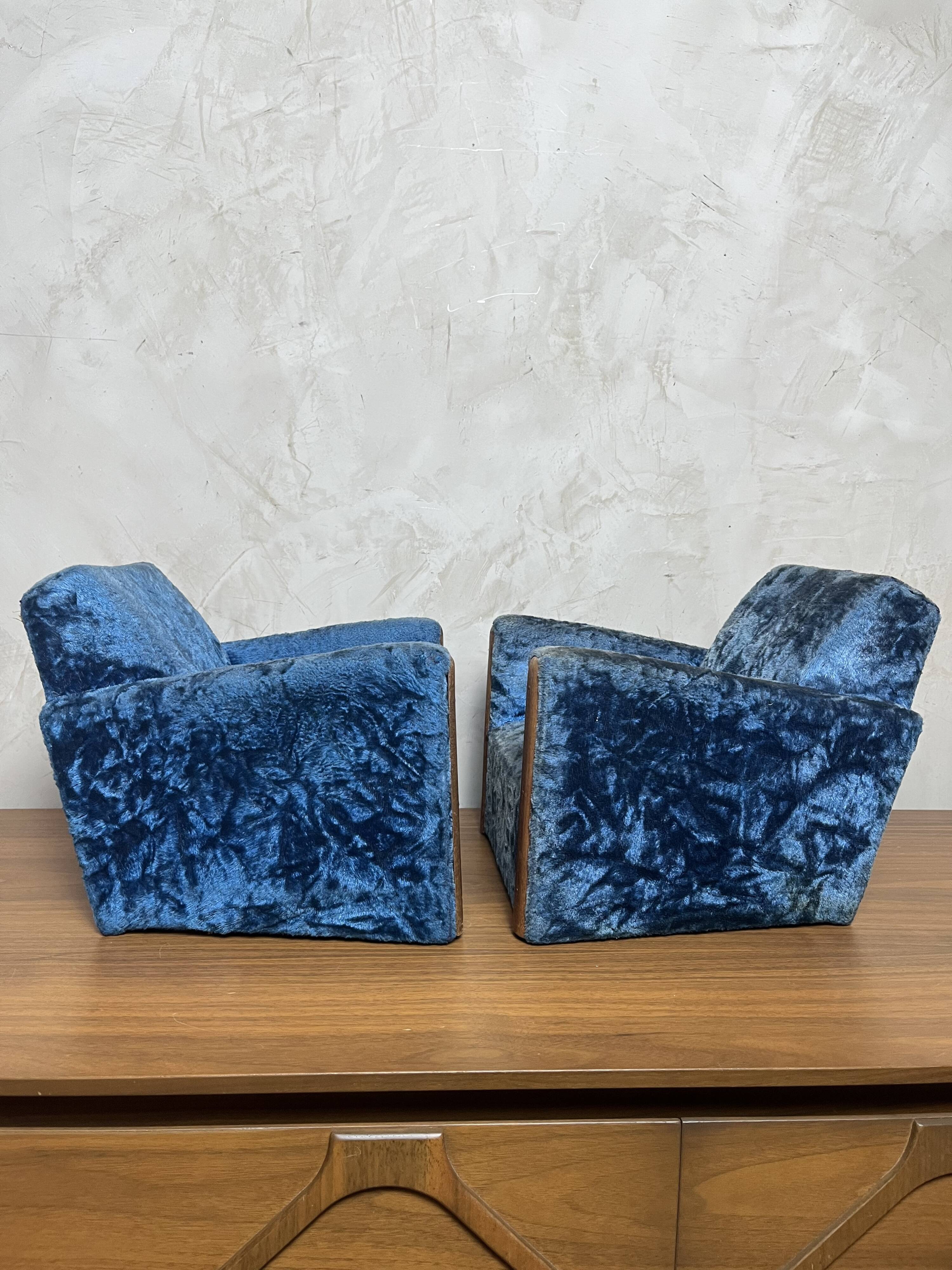 Pair of master's armchairs