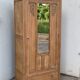 Armoire parisienne art déco bois brut
