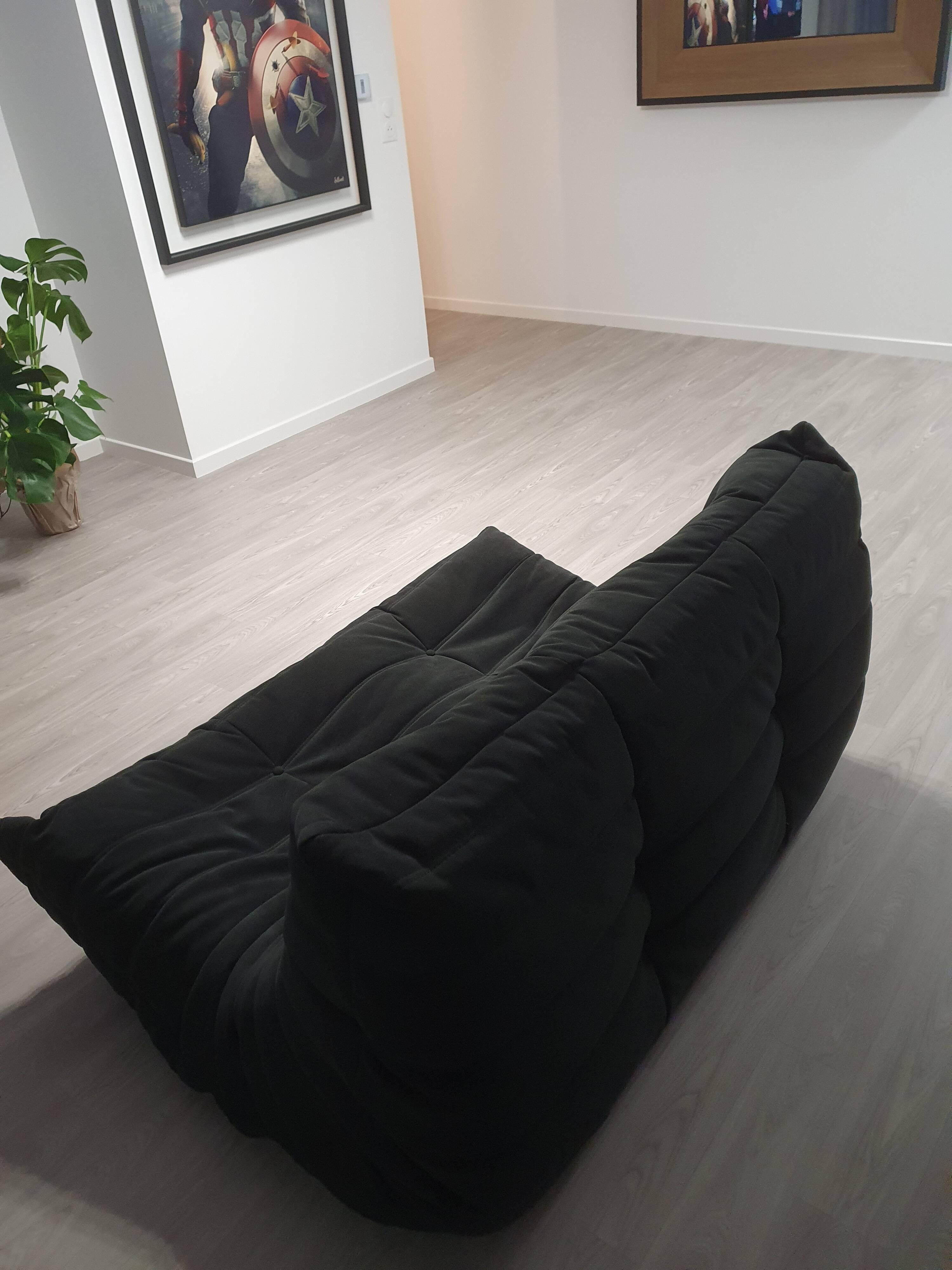 Canapé Togo Ligne Roset - 2 places - design Michel Ducaroy