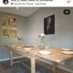 Renovated farmhouse table with extensions