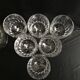 Set of 6 glasses and 1 carafe in style