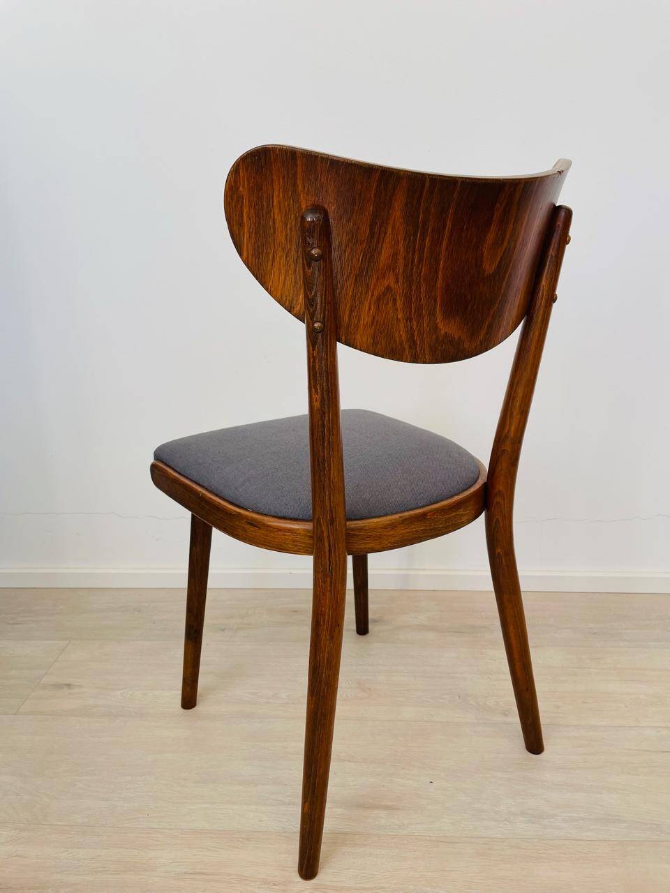 Vintage Dining Chair by TON, from Czechoslovakia 1960’s