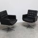 Set of 3 Executive Chairs by Vincent Cafiero for Knoll International, 1960s