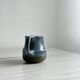 Petit pot à lait en céramique bleu et beige