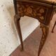 Table a jeu de style Louis XV en marqueterie Hollandaise XIX siècle Console