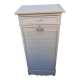 Curtain filing cabinet